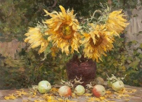 闲情逸趣感受生活之美 - 花卉静物油画作品欣赏