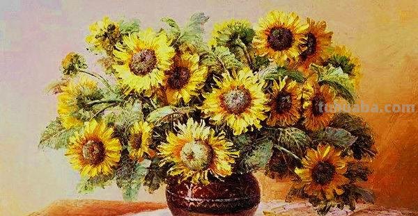 静物花卉油画 俄罗斯画家khlebnikov.aleksey