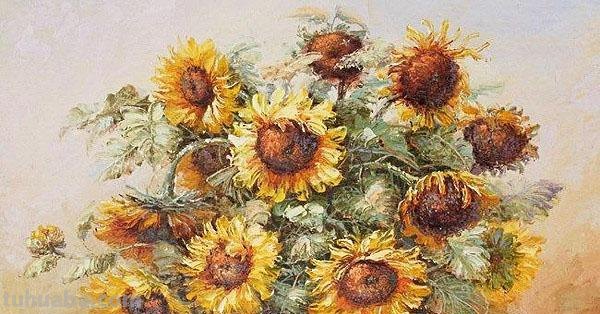 静物花卉油画 俄罗斯画家khlebnikov.aleksey