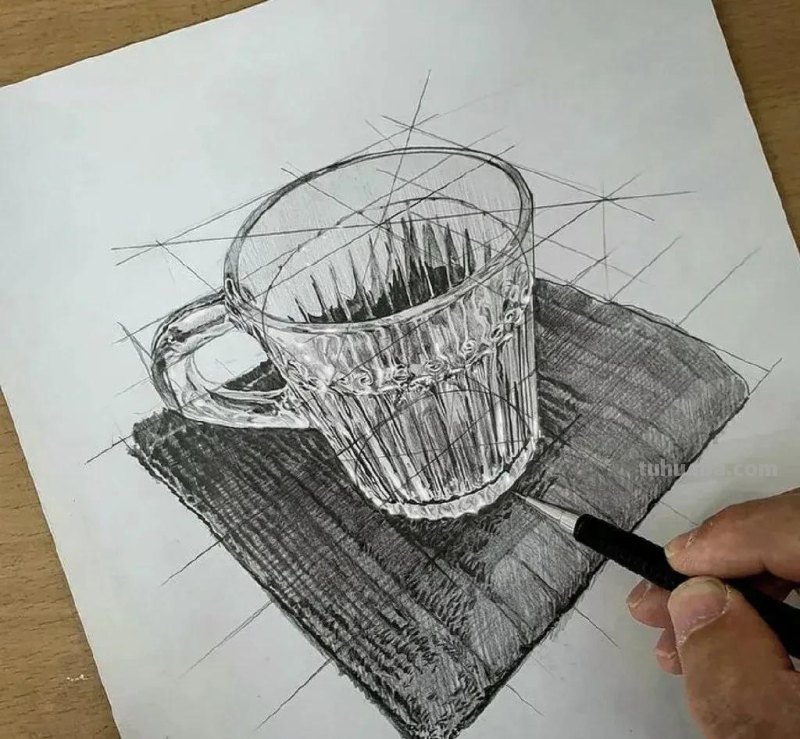最近很受欢迎的画！韩国画家的结构素描作品高清精选