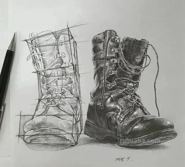 最近很受欢迎的画！韩国画家的结构素描作品高清精选