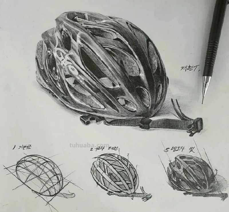 最近很受欢迎的画！韩国画家的结构素描作品高清精选