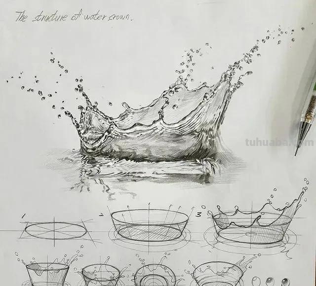 最近很受欢迎的画！韩国画家的结构素描作品高清精选