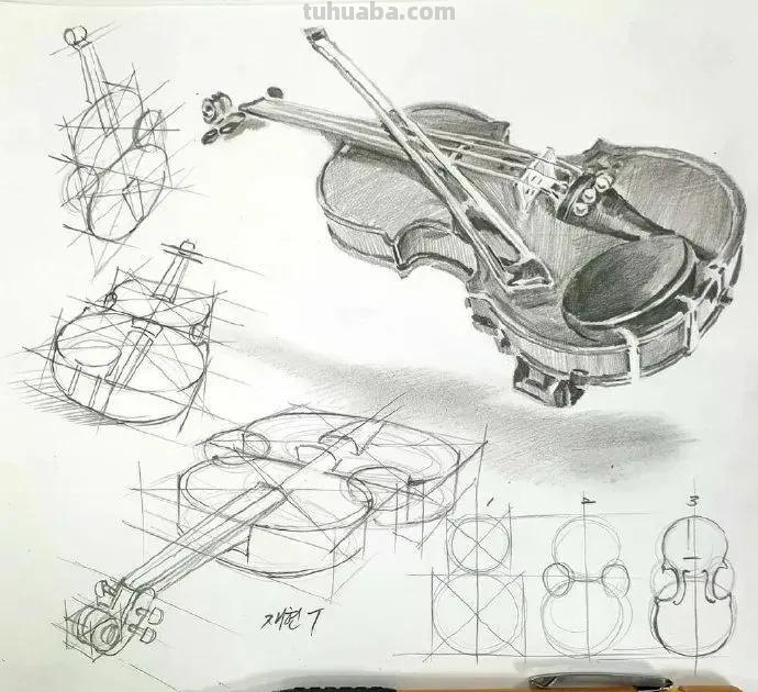 最近很受欢迎的画！韩国画家的结构素描作品高清精选