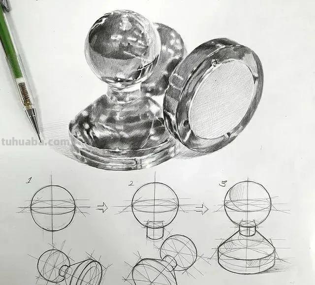最近很受欢迎的画！韩国画家的结构素描作品高清精选