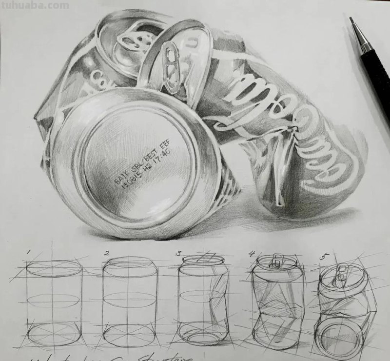 最近很受欢迎的画！韩国画家的结构素描作品高清精选