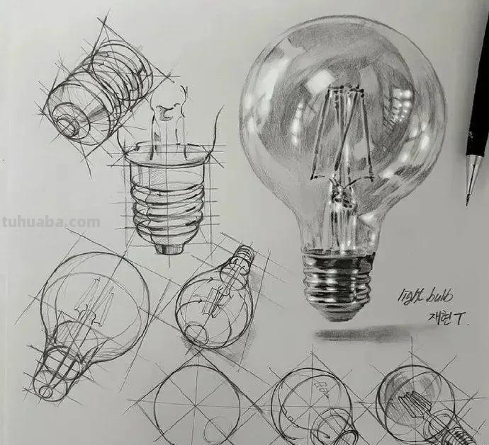 最近很受欢迎的画！韩国画家的结构素描作品高清精选