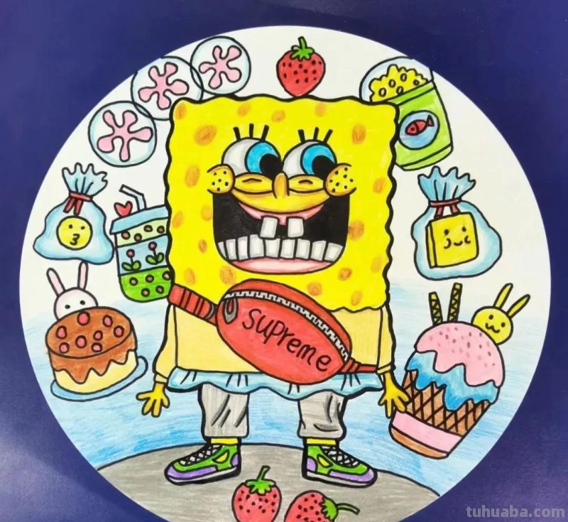 30张~精美儿童画范画作品，直接拿着用！