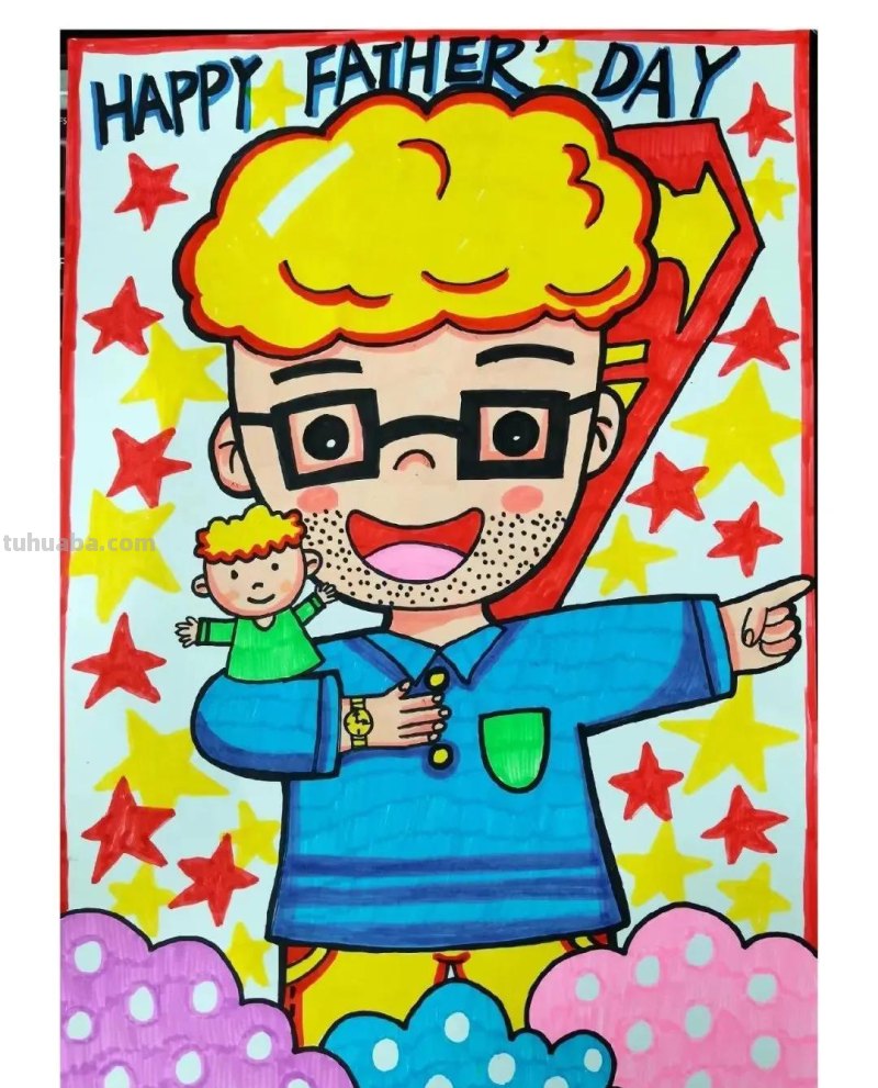 30张~精美儿童画范画作品，直接拿着用！