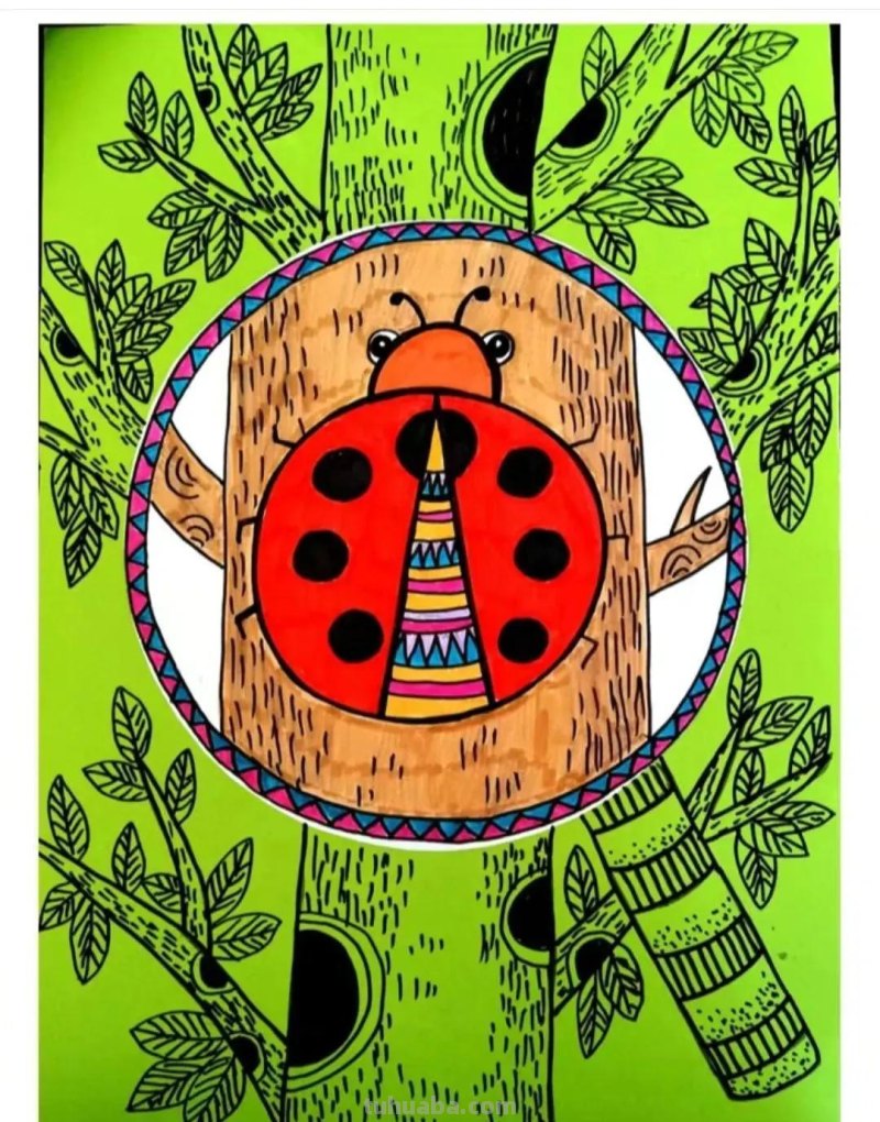 30张~精美儿童画范画作品，直接拿着用！
