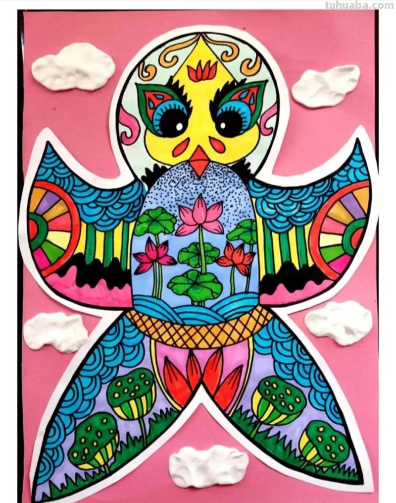 30张~精美儿童画范画作品，直接拿着用！