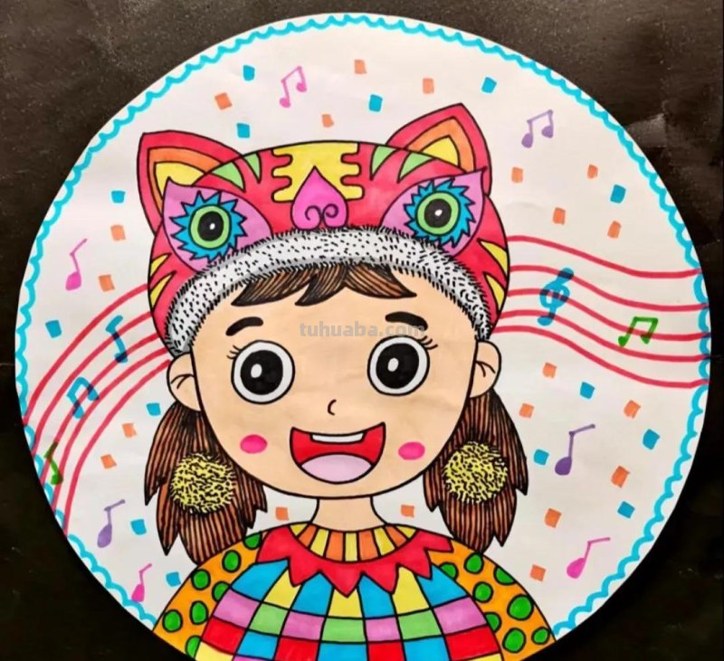 30张~精美儿童画范画作品，直接拿着用！