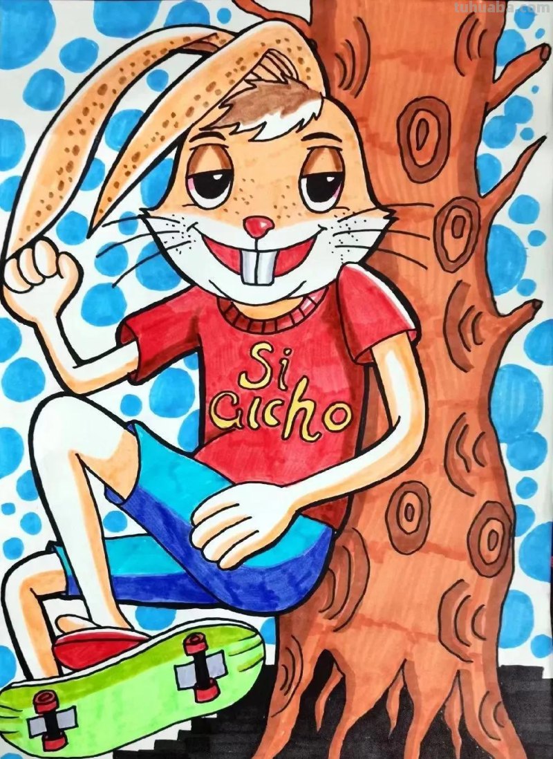 30张~精美儿童画范画作品，直接拿着用！