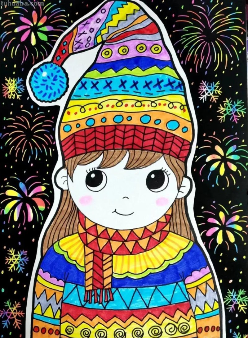 30张~精美儿童画范画作品，直接拿着用！