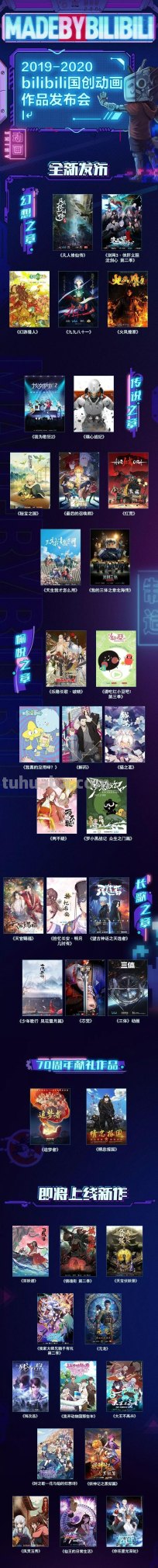 情报姬2019BILIBILI国创动画发布会现场直击！27部国创动画到来