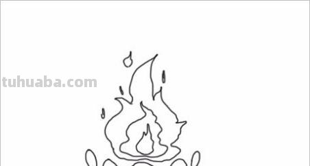 火苗怎么画图片简笔画(火苗怎么画图片简笔画大全) 火苗怎么画图片简笔画(火苗怎么画图片简笔画大全)