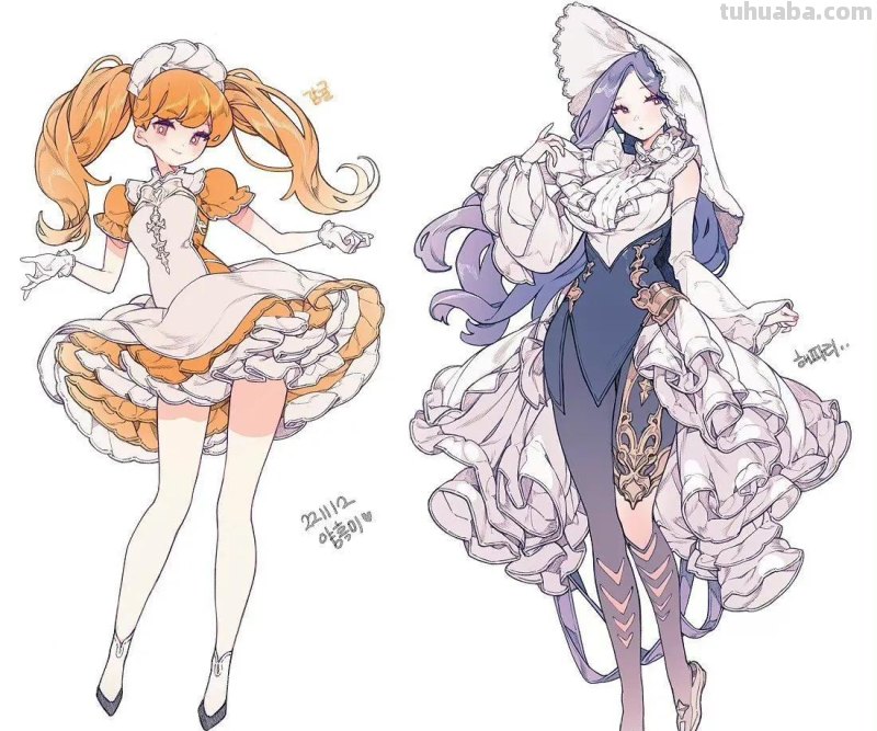 分享10张人体形态耐看的动漫人物美图