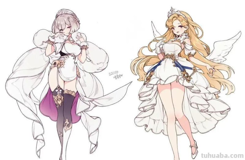 分享10张人体形态耐看的动漫人物美图