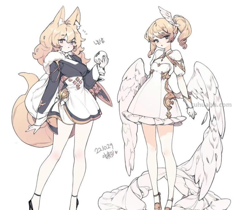 分享10张人体形态耐看的动漫人物美图