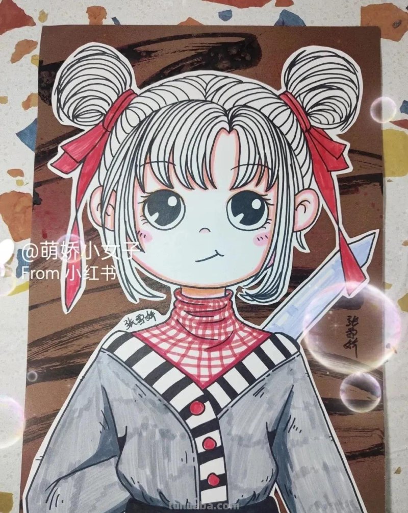 精选少儿美术，卡通人物创意美术18张！赶紧收藏哦