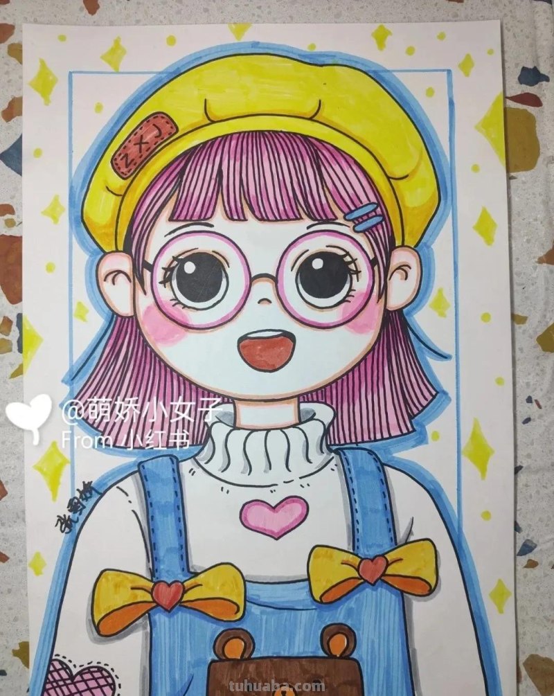 精选少儿美术，卡通人物创意美术18张！赶紧收藏哦