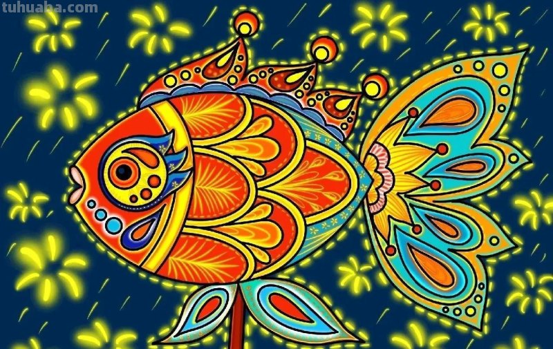 精选少儿美术，卡通人物创意美术18张！赶紧收藏哦