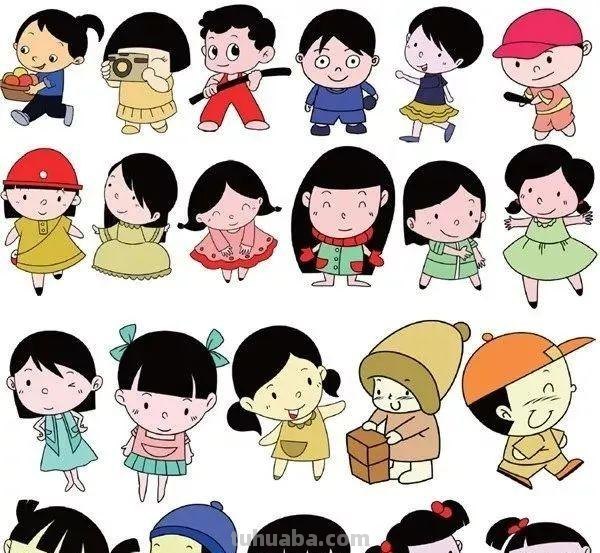 每天学一幅简笔画-简笔画人物大全！你想要画的人物都有哦