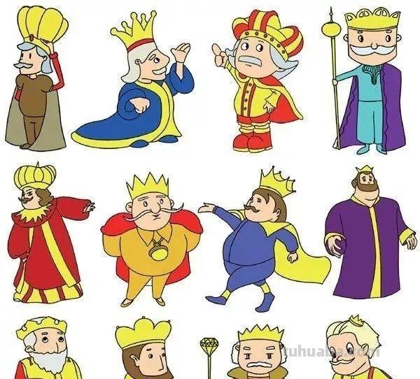 每天学一幅简笔画-简笔画人物大全！你想要画的人物都有哦