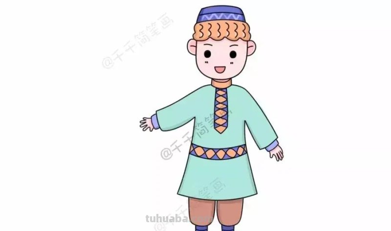 家长幼师必藏这样的人物创意简笔画给我来一打！