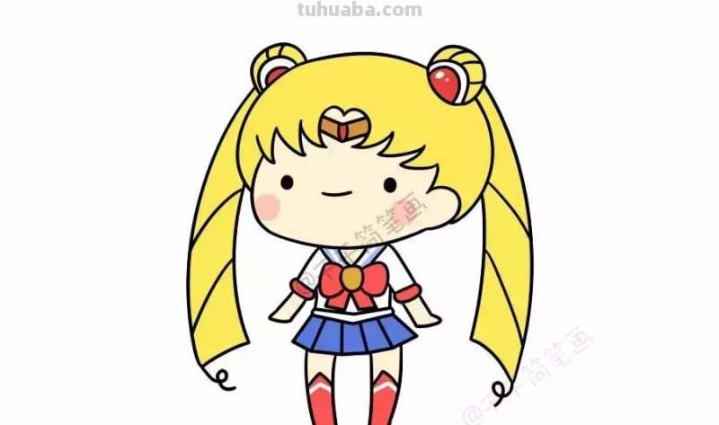 家长幼师必藏这样的人物创意简笔画给我来一打！