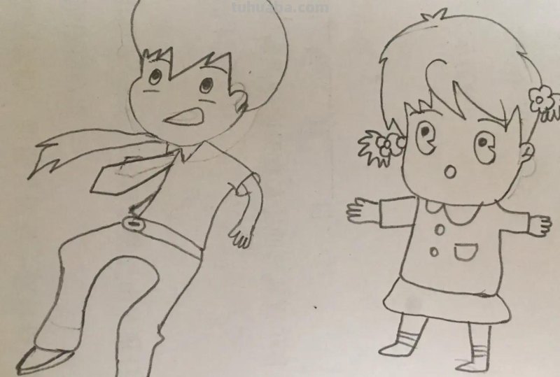 适合初学者练笔的100个人物简笔画