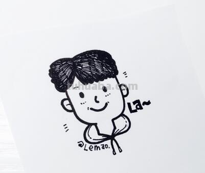 人物头像简笔画~ 简单易学哦~大家都试试吧~