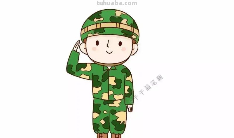 54种职业人物简笔画，画风好可爱