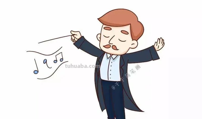 54种职业人物简笔画，画风好可爱