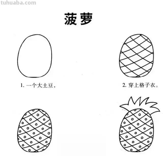 16种水果简笔画大全，超级实用的素材！（建议收藏）