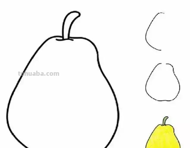 16种水果简笔画大全，超级实用的素材！（建议收藏）