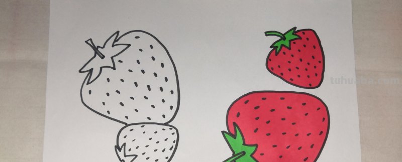 分享几种蔬菜水果的简笔画素材，简单好画易上手，喜欢快收藏
