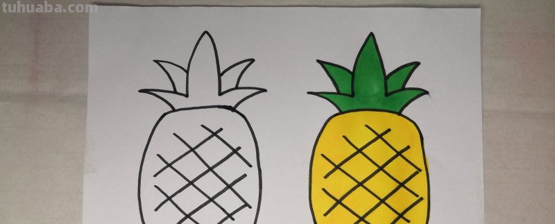 分享几种蔬菜水果的简笔画素材，简单好画易上手，喜欢快收藏