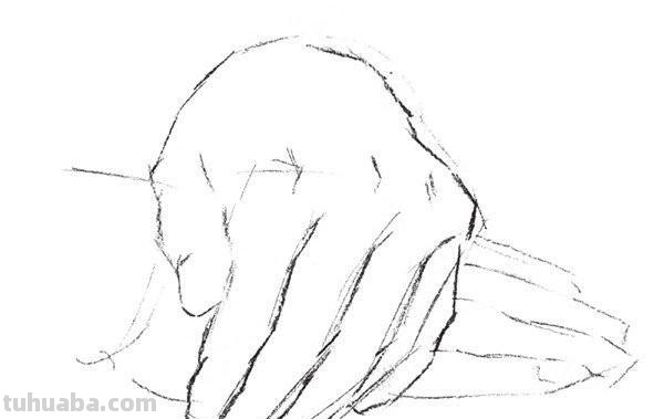 速写贯穿形（速写常见的几种穿插）