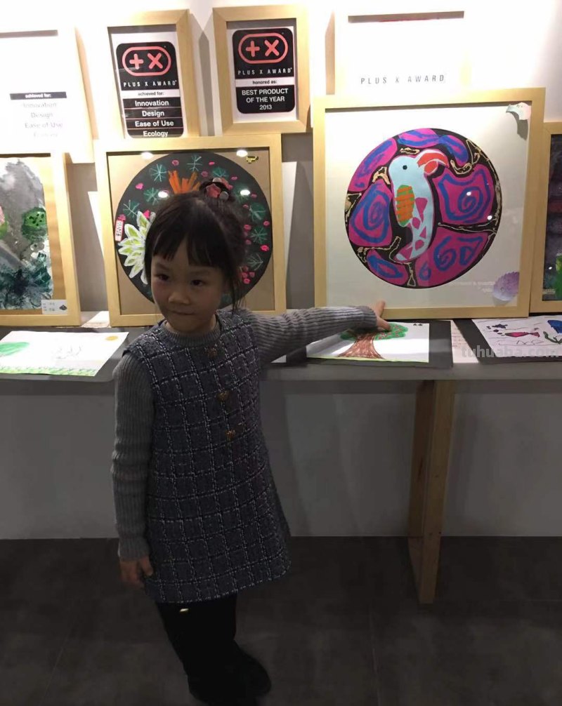 麦麦家第一届“润索杯”儿童公益画展西安举办