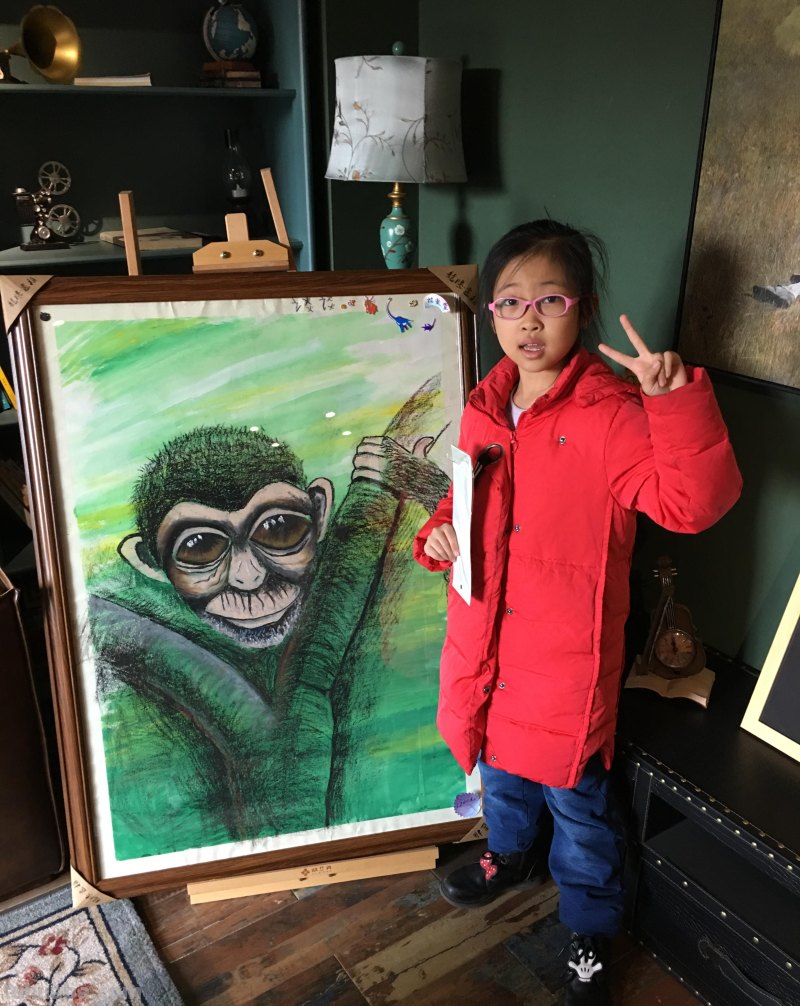 麦麦家第一届“润索杯”儿童公益画展西安举办