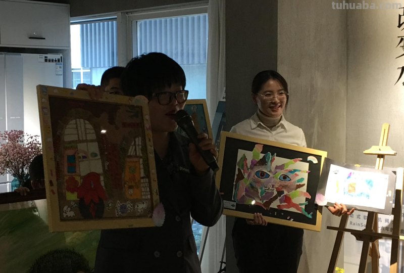 麦麦家第一届“润索杯”儿童公益画展西安举办