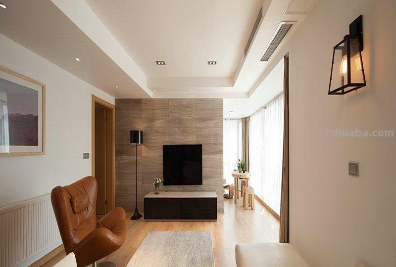 114.57平米三居室装修案例，装修价格只花10万元！-鲁能城·中央公馆装修