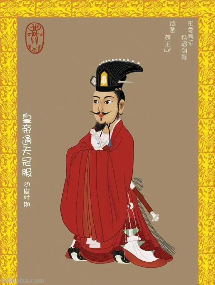 唐朝服饰绘画