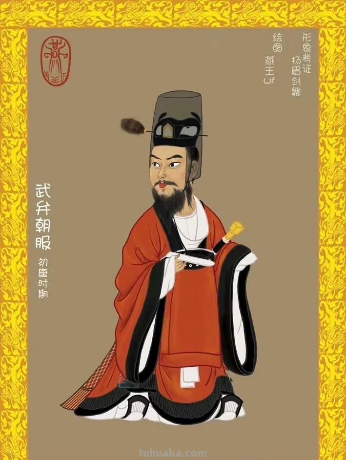 唐朝服饰绘画