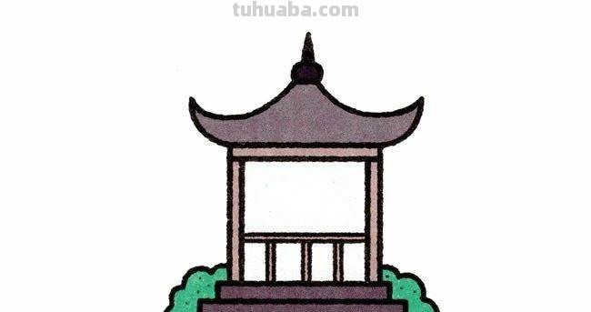 7种不同的建筑简笔画画法步骤，含教程