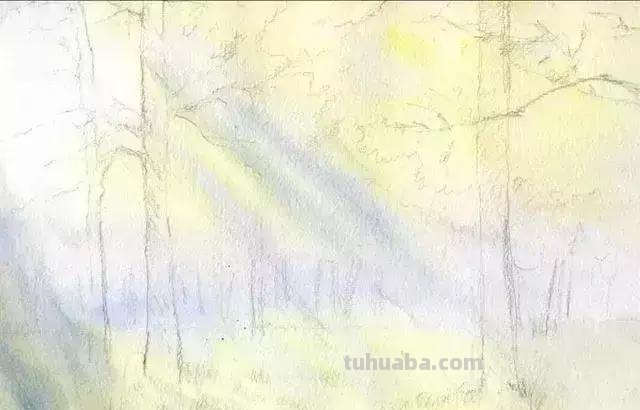 漂亮风景水彩画演示图解教程收藏