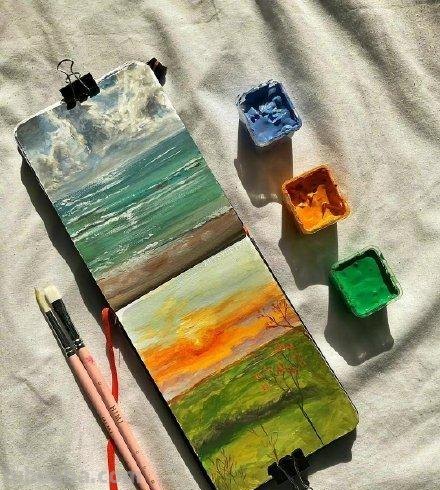 水彩画的特殊绘画工具,这几类绘画方法见都没见过 水彩画的特殊绘画工具,这几类绘画方法见都没见过