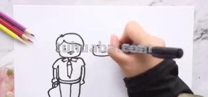 爸爸怎么画简笔画图片(爸爸怎么画简笔画图片大全) 爸爸怎么画简笔画图片(爸爸怎么画简笔画图片大全)