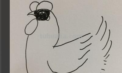 鸡怎么画简笔画上色(鸡怎么画简笔画上色好看) 鸡怎么画简笔画上色(鸡怎么画简笔画上色好看)